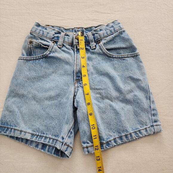 Vintage Guess Light Wash Jean Shorts kids 6 - Picture 5 of 6